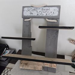 Hand Crafted Key Holder/Shelf