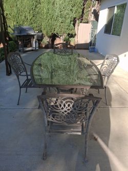 Outdoor Patio Table and Chair Set