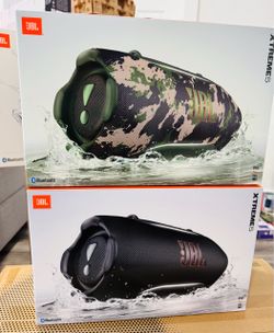 JBL XTREME 5 - ¡NUEVA EN CAJA SELLADA! Disponible en Negro y Camuflaje Squad. La bocina más brutal de JBL. Sonido masivo, bajos profundos y hasta 28 h