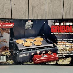 Vintage Coleman Cast Aluminum Non-Stick Griddle - 5140C700