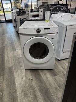 Samsung 7.5 Cu Ft Gas Dryer in White 🔥
