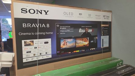 65” Sony smart 4k Bravia 8 oled tv