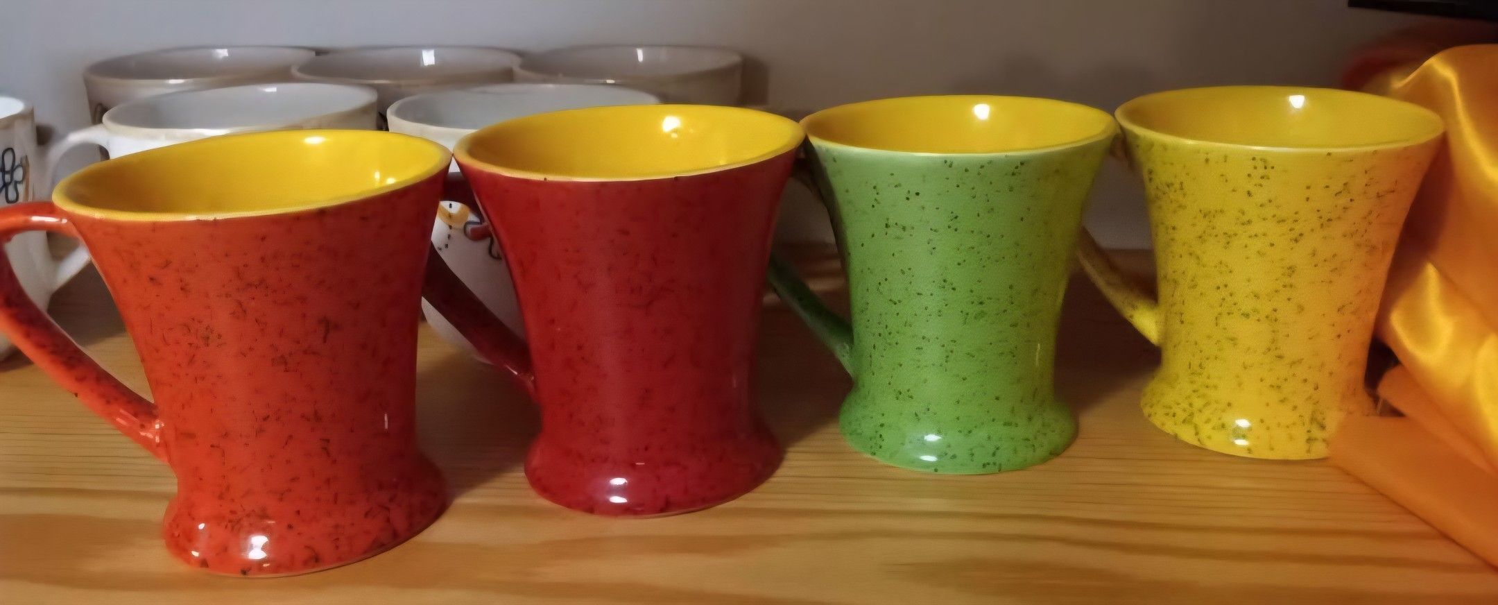 Colorful Tea Cups
