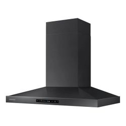 Samsung Range Hood with WIFI and Bluetooth in Black Stainless Steel - 