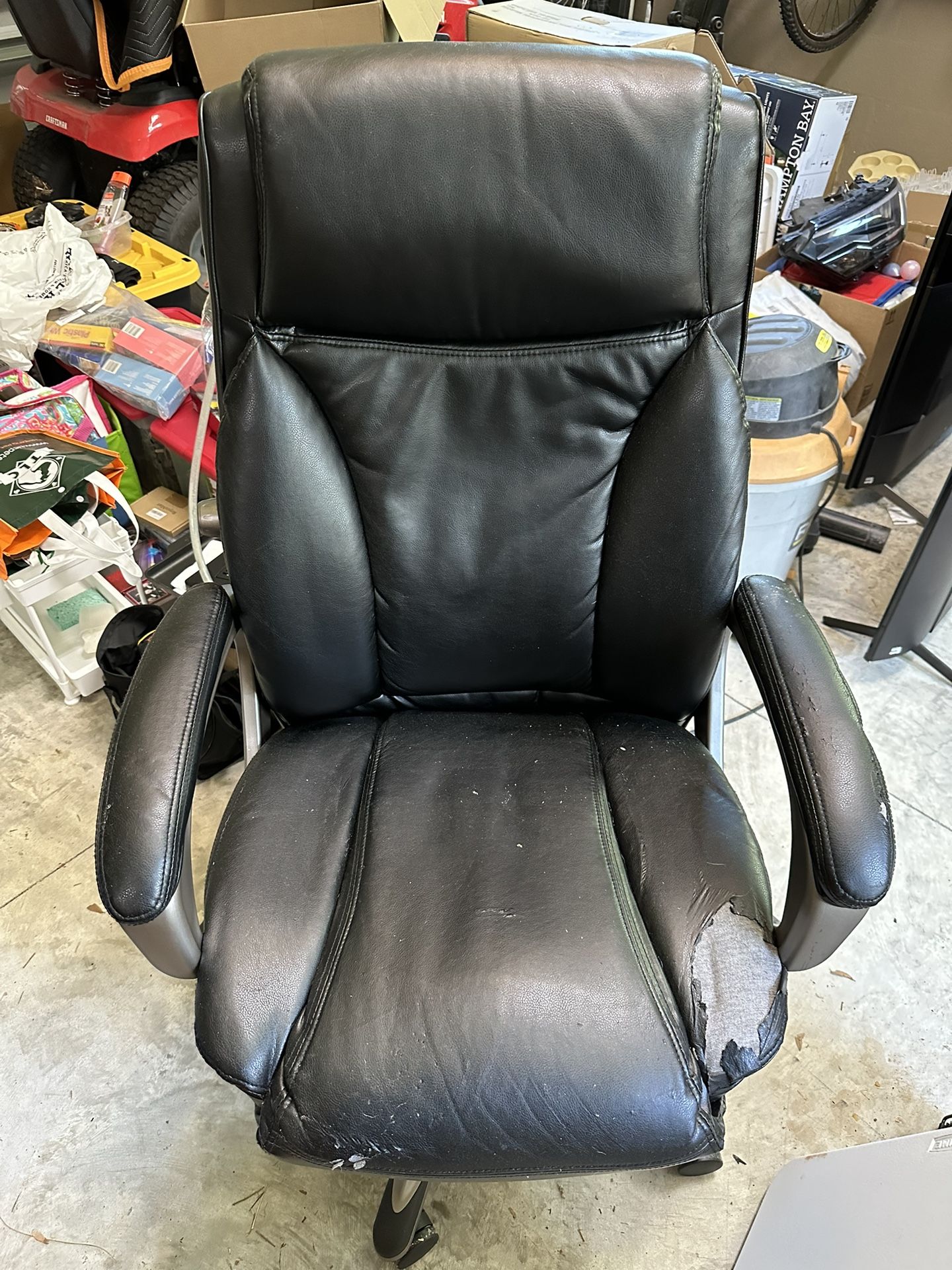 Faux Leather Highback Office Chair