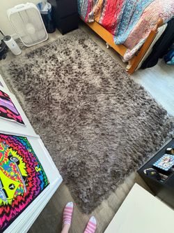 Large Shag Area Rug