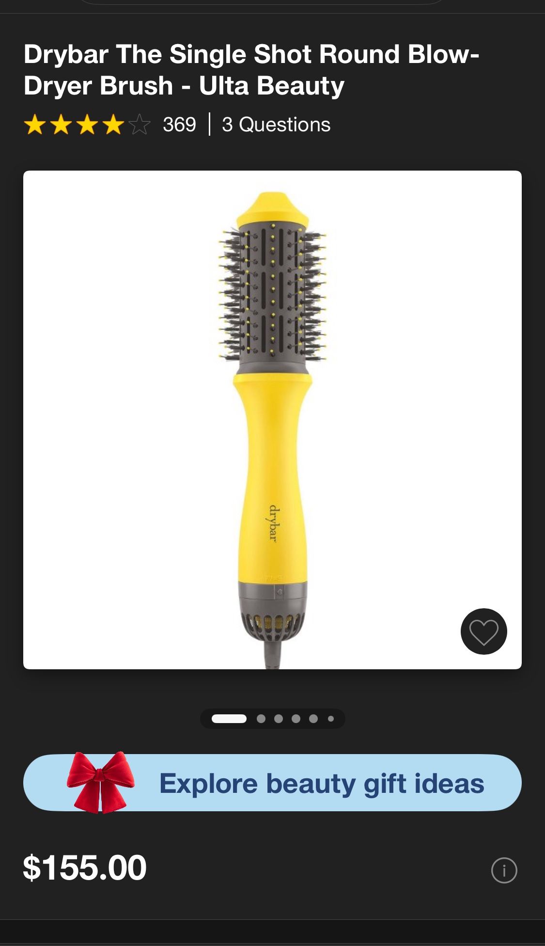 Drybar The Single Shot Round Blow-Dryer Brush - Ulta Beauty