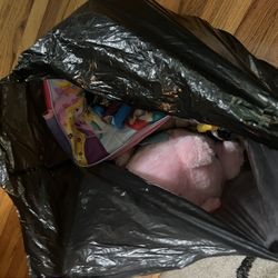 Free Bag Of Plushies And Toys 