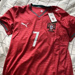 Portugal CR7 25-26 Home Jersey (Size M)