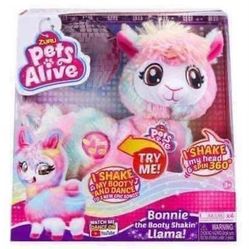 New Pets Alive Rainbow Bonnie the Booty Shakin Llama Battery-Powered Dancing Robotic Toy by ZURU