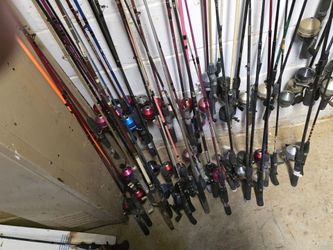 Zebco rod and reels