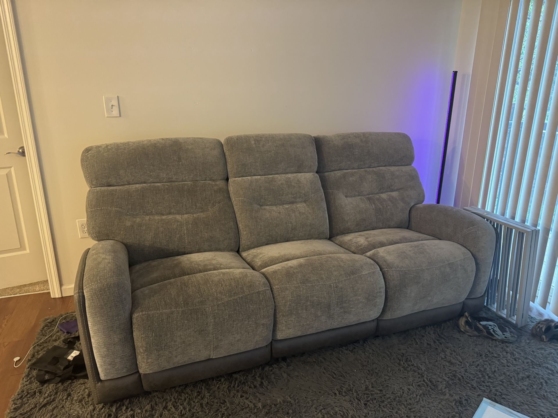 Three Seat Recliner Barely Used