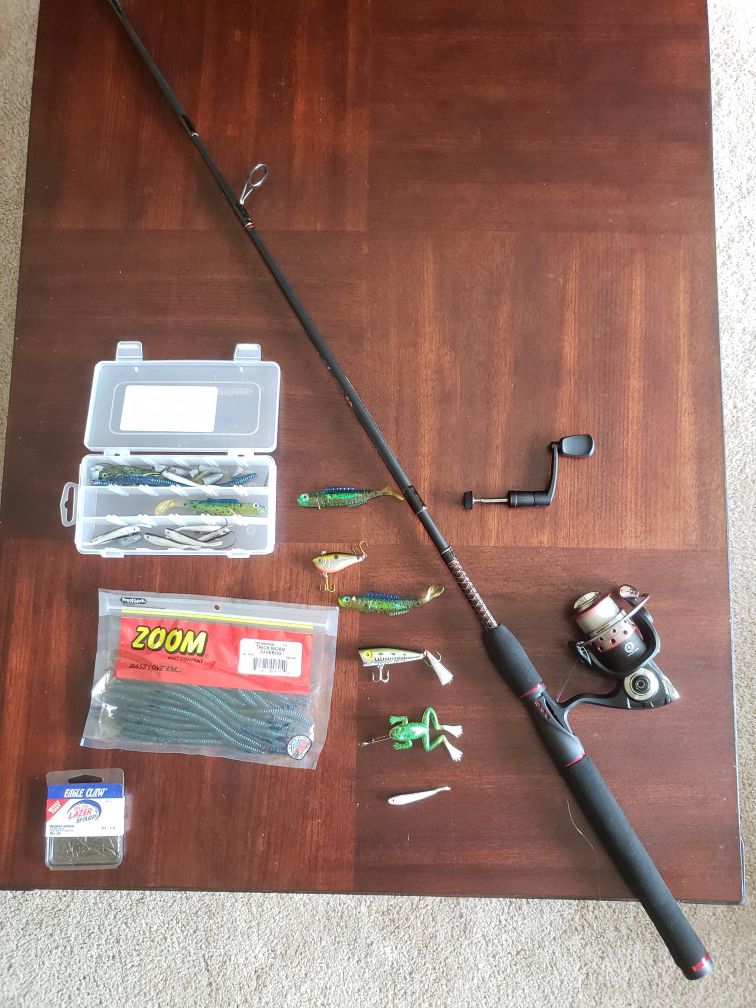 Ugly Stik GX2 fishing rod & reel