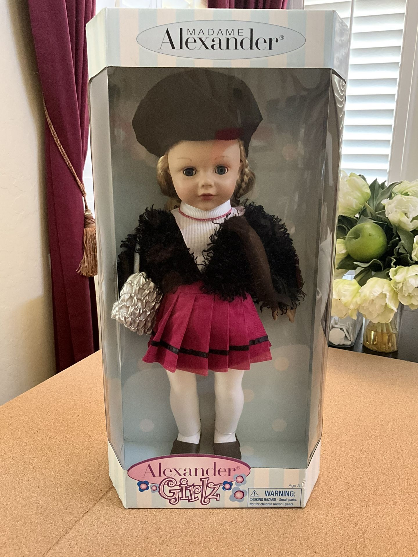 Vintage Madam Alexander 18 inch Doll New in Packaging "GIRLZ"