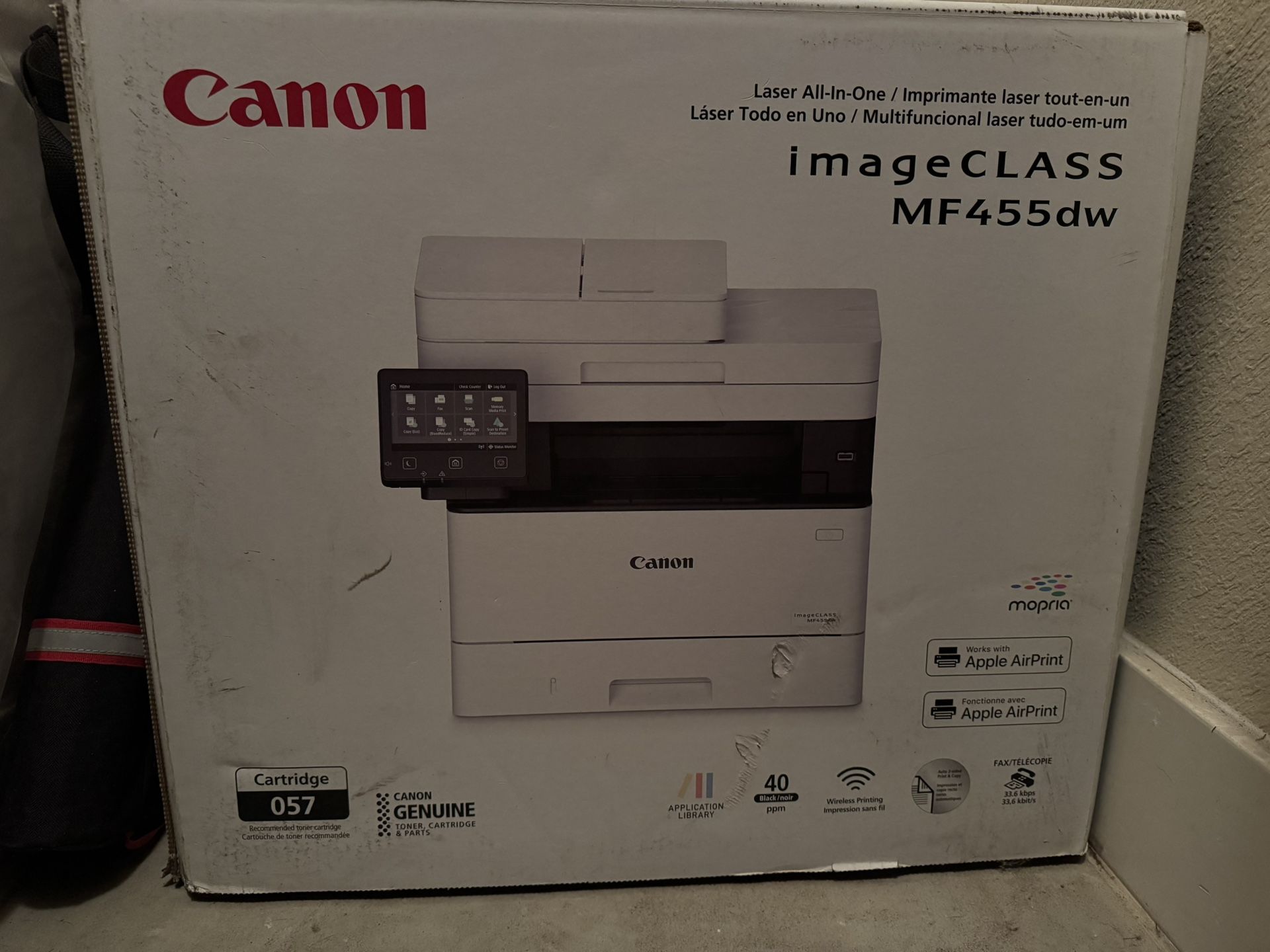 Canon imageclass mf455w Print Scan And Copy 