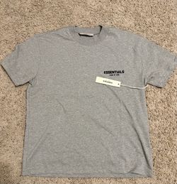 Essentials Fear of God Grey T-Shirt