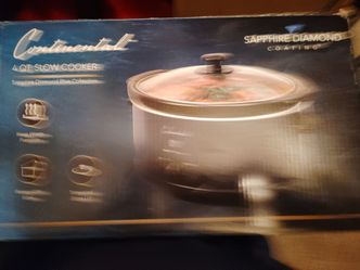 Continental 4 Qt. Slow Cooker Sapphire Diamond