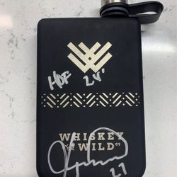 Jeremy Roenick Autographed Collectible Flask – Display / Hockey Memorabilia