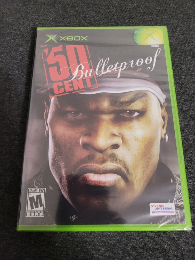 50 Cent: Bulletproof Xbox, 2005Factory Sealed