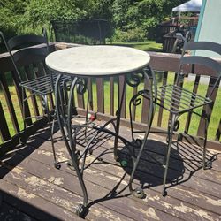 Wrought Iron Patio Set