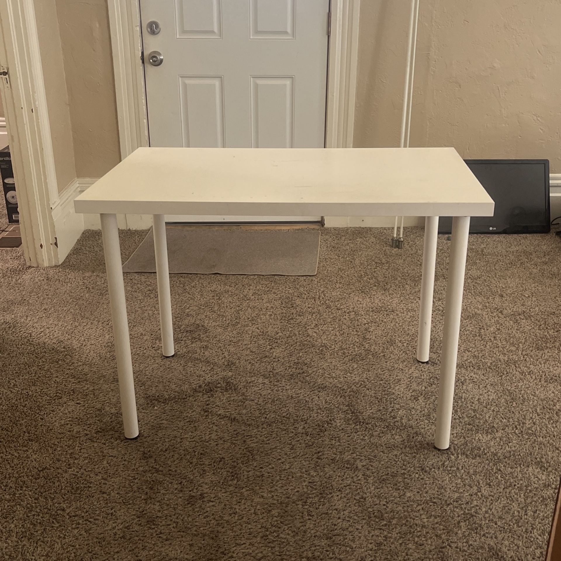 White IKEA Table