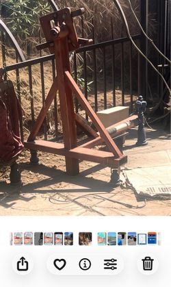 Diesel Engine Hoist and Rack lift
