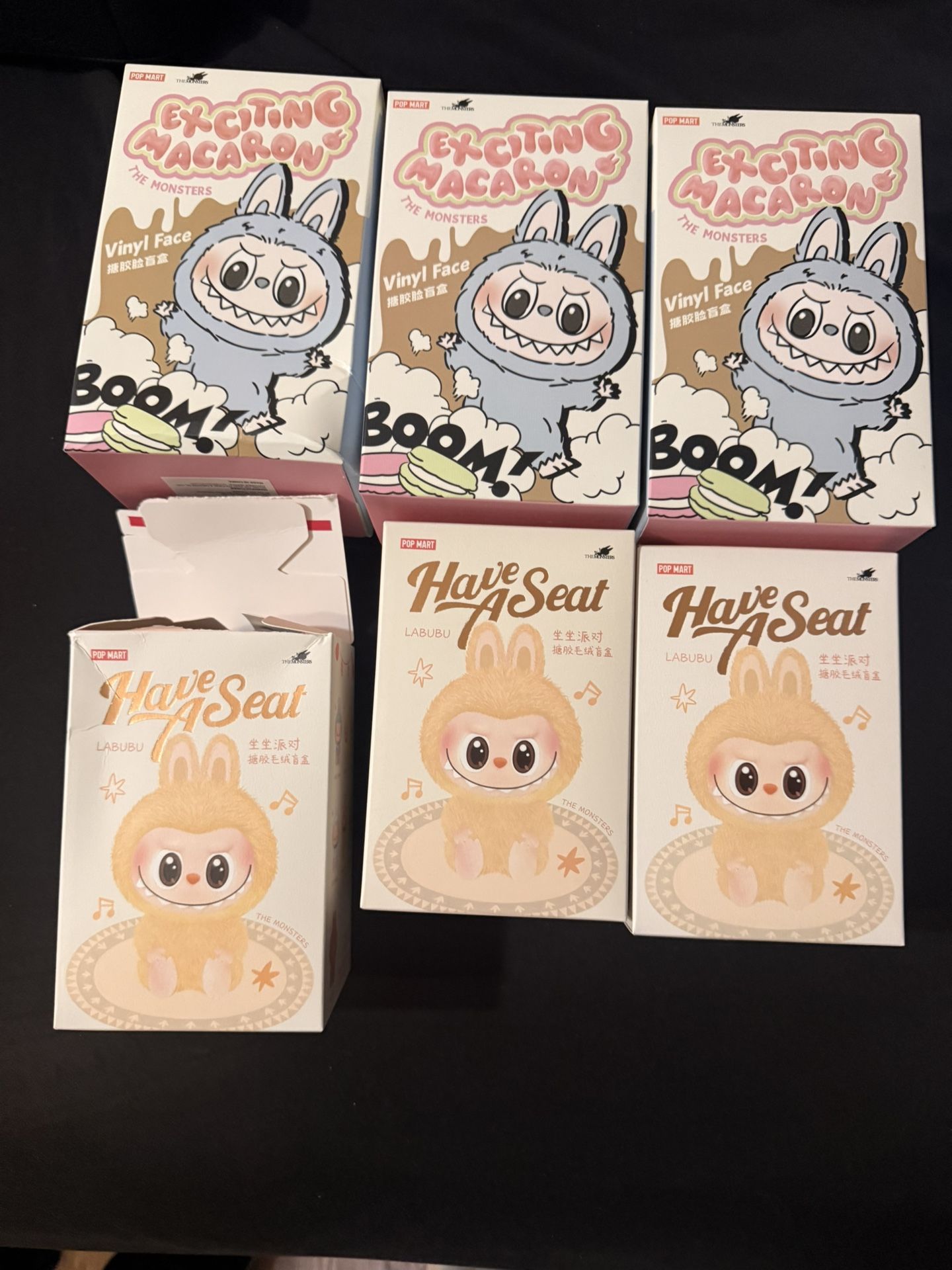 Authentic Labubu HAS/MAC series