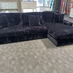 Oversized Fluffy Sectional Couch