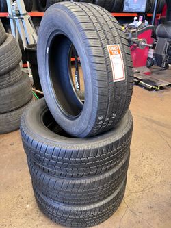 245/60R18 MICHELIN DEFENDER LTX full tires set