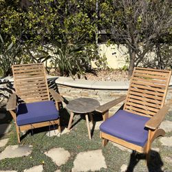 West Elm Outdoor Patio Furniture Set