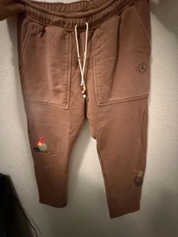 Air Jordan x Travis Scott Archaeo Brown Fleece Pants Men’s Sz Lg