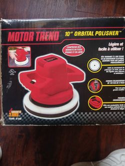 Motor trend 10" orbital polisher