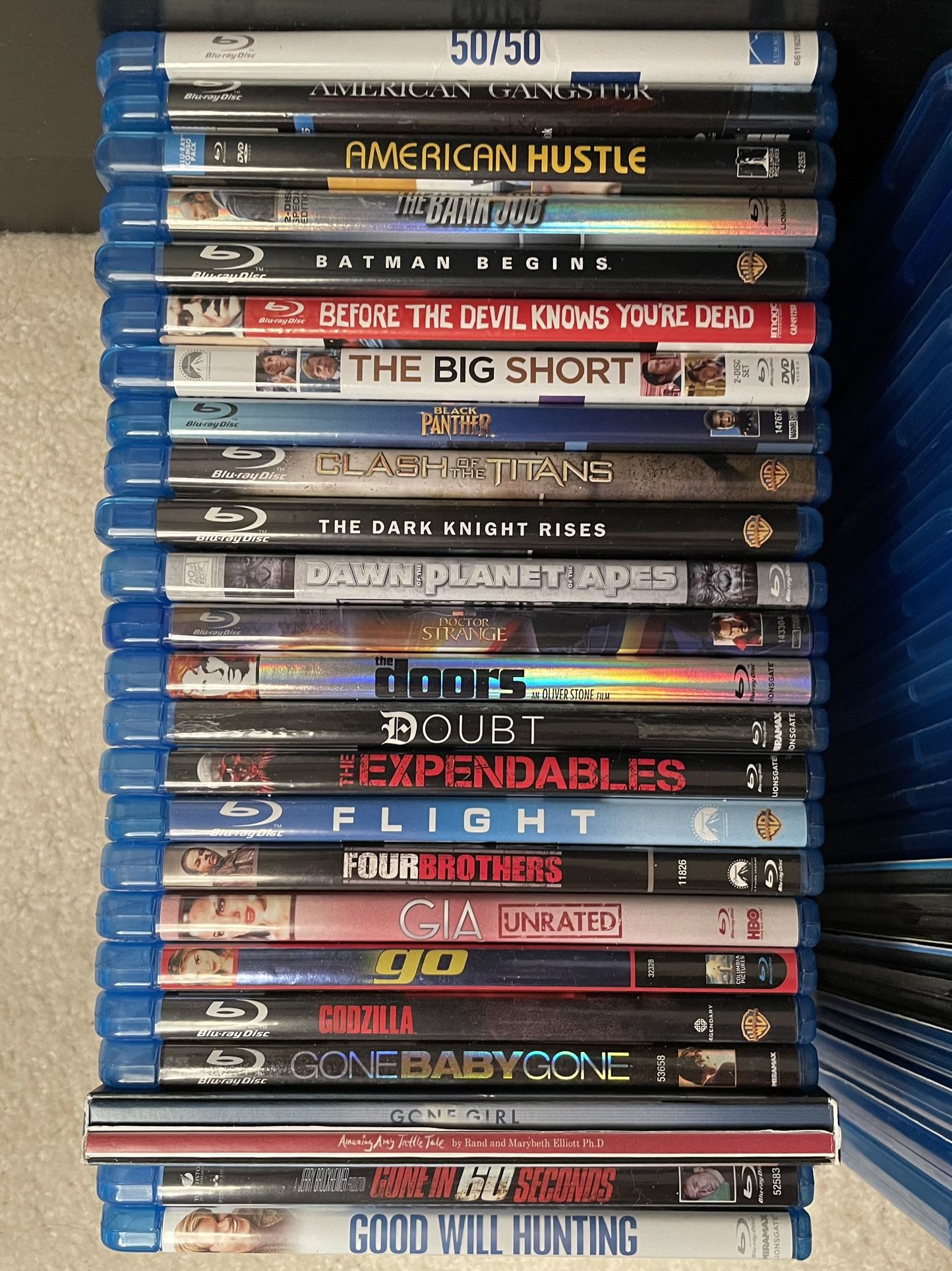 Collection of BLU-RAY’s And DVD’s