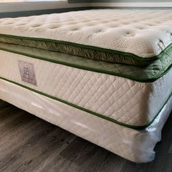 E.king Size Organic Hybrid Gel Pillowtop Mattress 