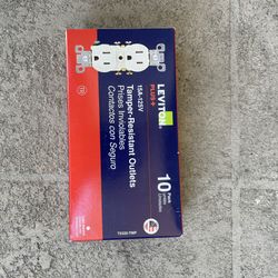 LevitonPlus 15A-125V Tamper-Resistant Outlets