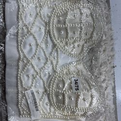 Pearl Corset Bustier Top S