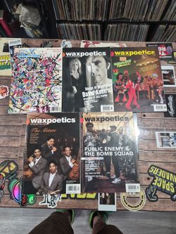 Wax poetics magazine lot
