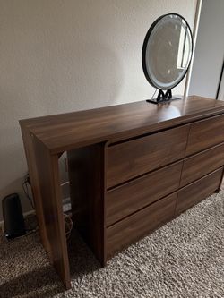 Desk Vanity And 2 Night Stands