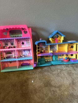 Two Beautiful Houses. MInnie houses