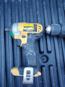 Dewalt impact driver and drill