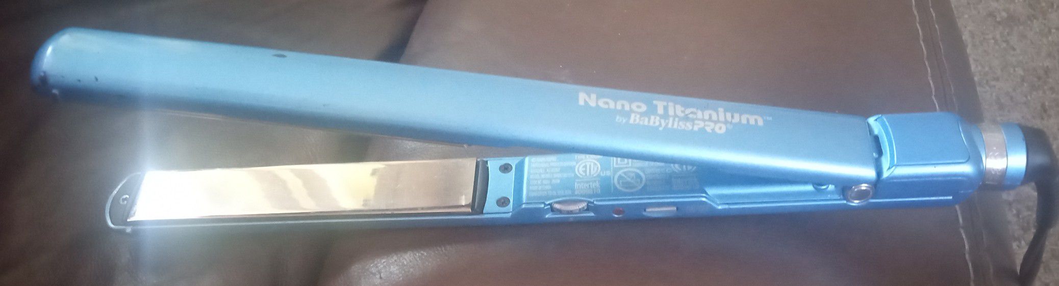 BabylissPRO Nano Titanium Straightener 