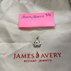 RETIRED james avery flat frog prince charm