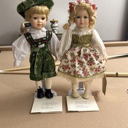 Hansel and Gretel Porcelain dolls