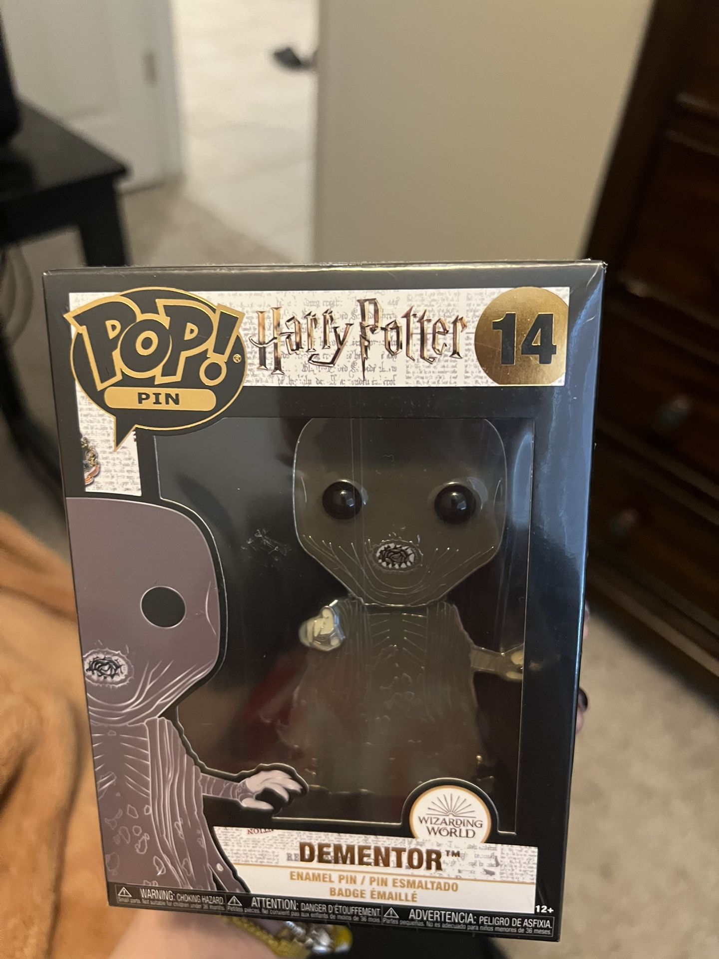 Harry Potter Dementor Funko Pop Pin