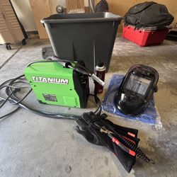 Titanium 125 Flux Welder + Accessories