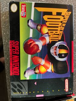 Super Play Action Football SNES Box