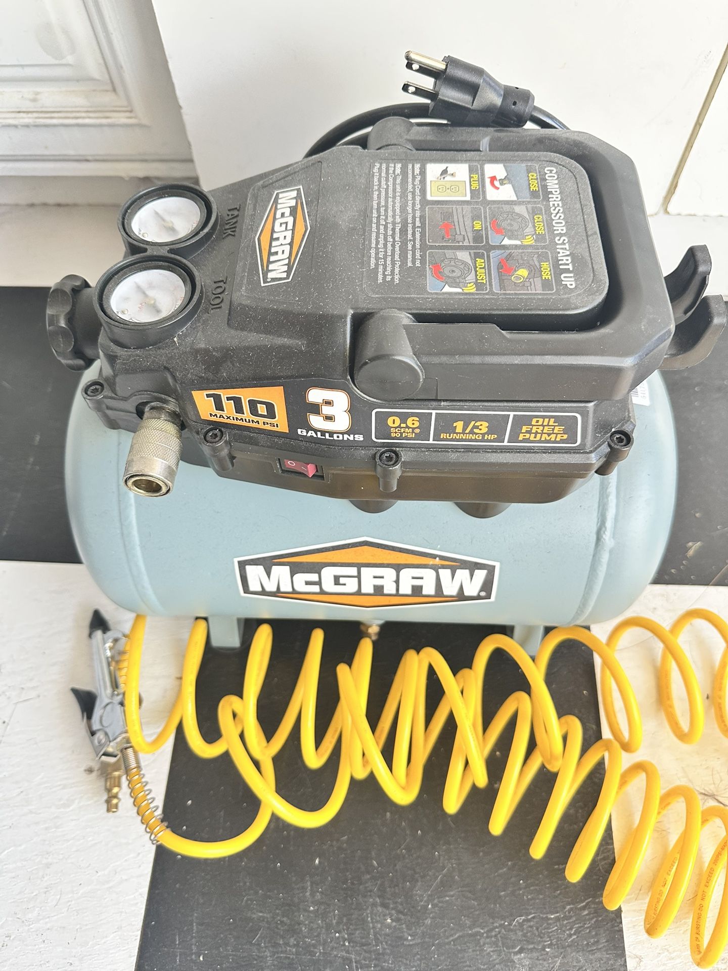 Air Compressor 3 Gallon