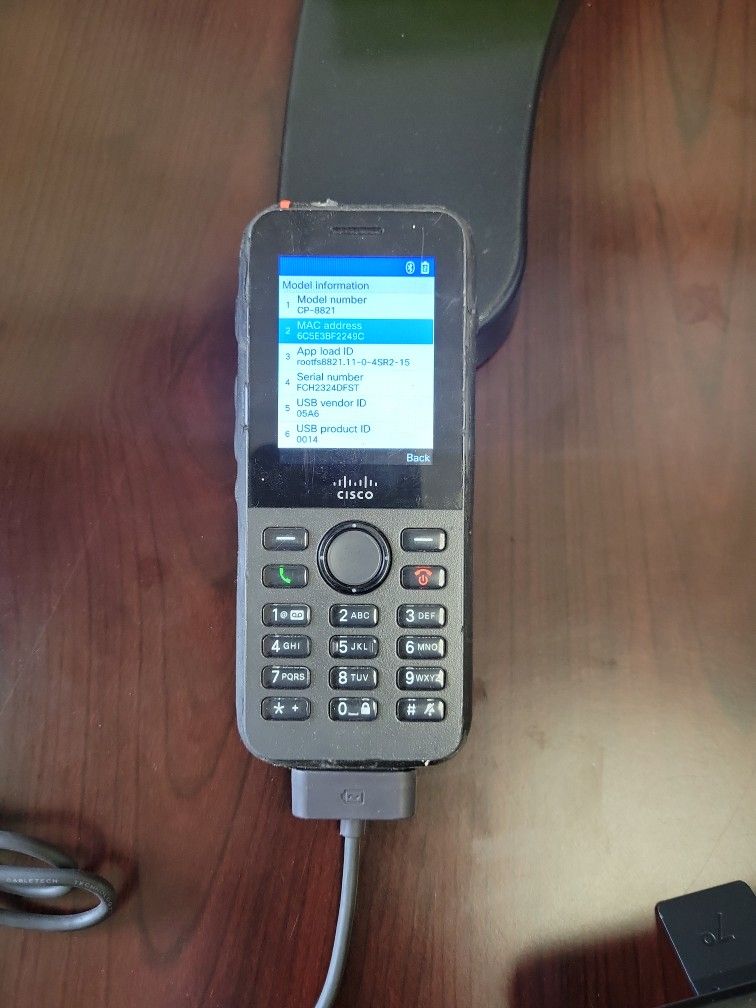 Cisco 8821 Wireless Phone