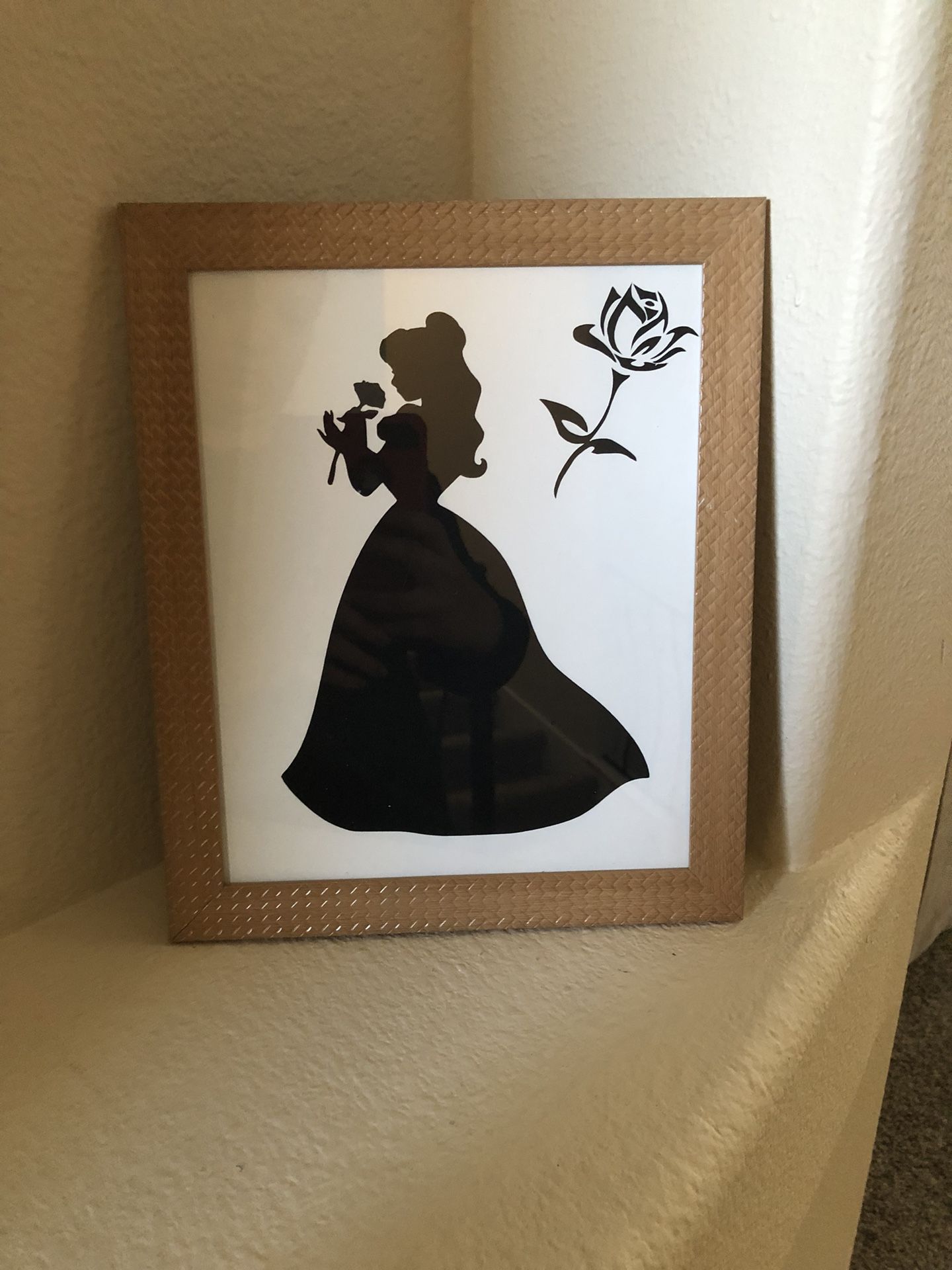 8 x 10 silhouette picture custom-made