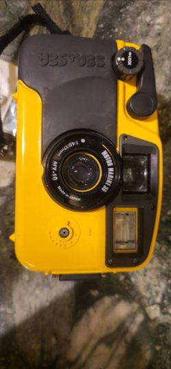 Sea & Sea Motor Marine 35 MX-10 1:4.5 (32mm) 35mm Film Camera Underwater BUNDLE
